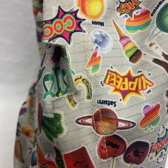 Jansport Student Mutli Character Bang Smash Hot Rare Book Bag Backpack - Picture 5 of 8